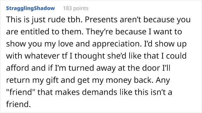 Bride Asks Guests For Gifts Worth $400, People Are Roasting Her Online Bride Asks Guests For Gifts Worth $400, People Are Roasting Her Online