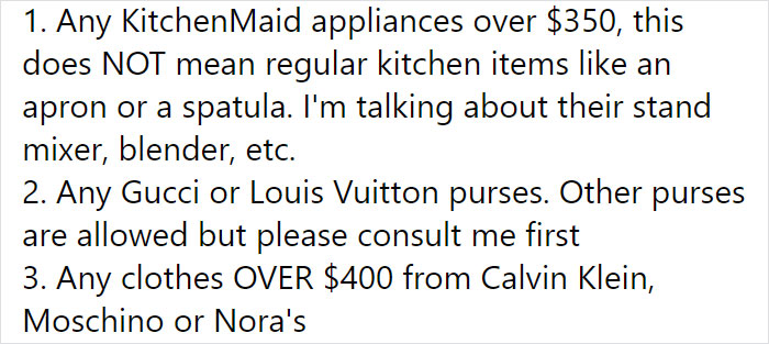 Bride Asks Guests For Gifts Worth $400, People Are Roasting Her Online