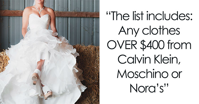 Bride Asks Guests For Gifts Worth $400, People Are Roasting Her Online