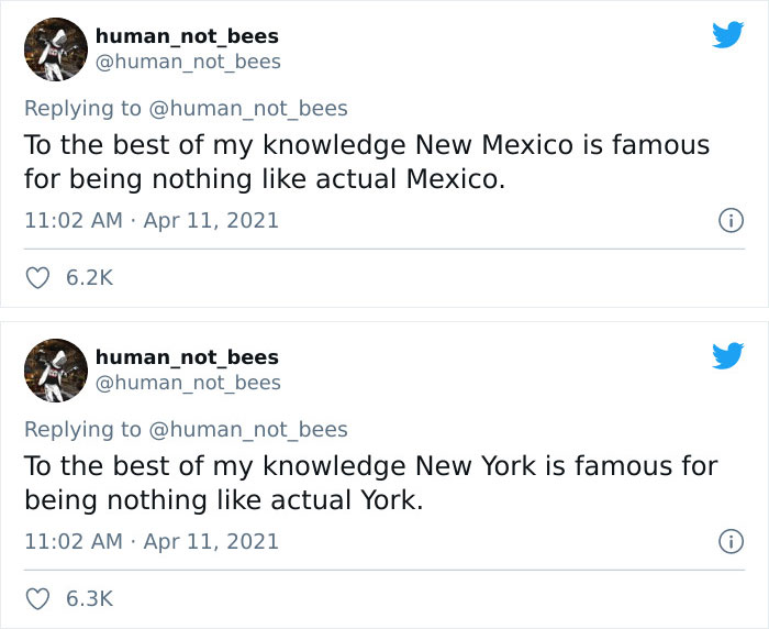 People Are Cracking Up Over This Thread Where A British Person Lists 50 American States And What They're Famous For