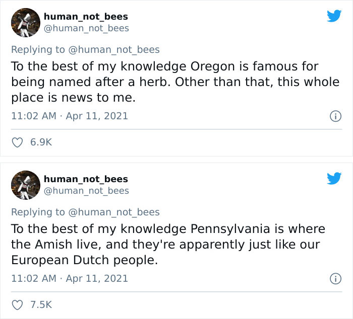 People Are Cracking Up Over This Thread Where A British Person Lists 50 American States And What They're Famous For