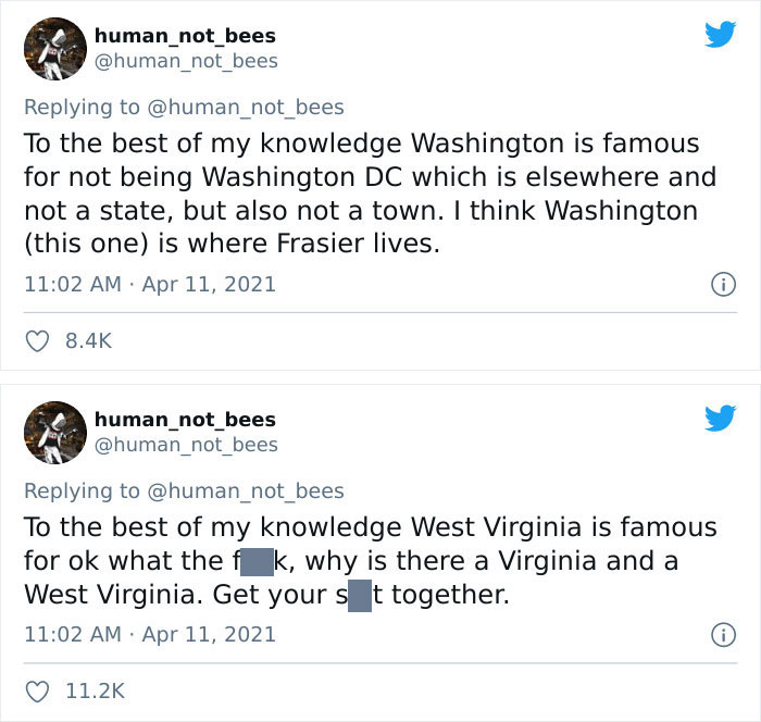 People Are Cracking Up Over This Thread Where A British Person Lists 50 American States And What They're Famous For