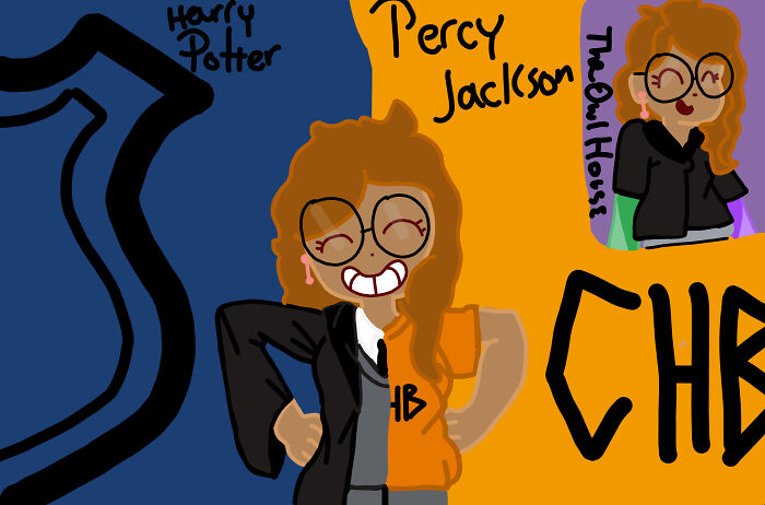 Me In Hp, Pjo, And Toh