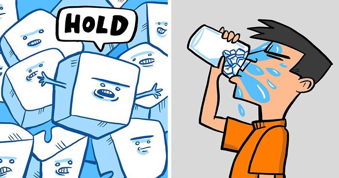 40 Satirical Comics About Everyday Incidents By Yoyoha