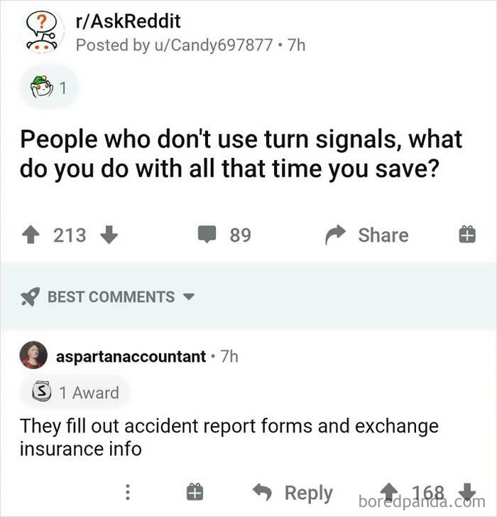 Well, It Had To Be Something Productive, Right?