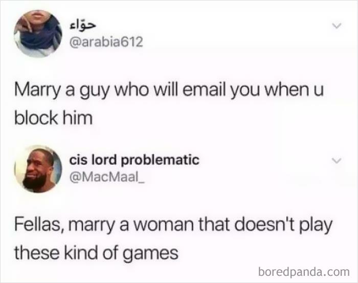 Who’ll Email You When You Block Him More Like This