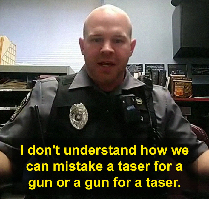In This Viral Thread, This Policeman Calls Out Lazy Cops Who Pretend To 'Mistake' Guns For Tasers
