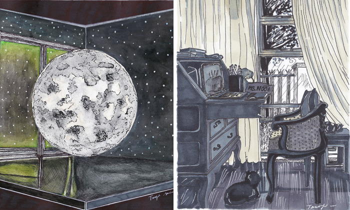 My 10 Illustrations That Express Different Emotional States In Lockdown