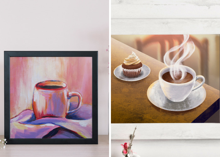 I Really Love Coffee And I Started Creating Art With Coffee And A Little Bit Of Tea