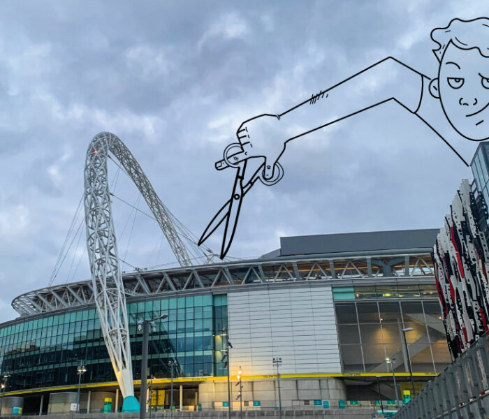 I Take The Pictures Around London And Make Illustrations On Top Of Them To Transform Them Into Something New (12 Pics)