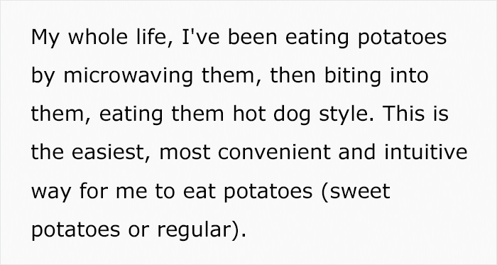&lsquo;Karen&rsquo; Coworker Reports A Woman For Eating &ldquo;Sexy Potatoes&rdquo; At Work, Office Drama Ensues