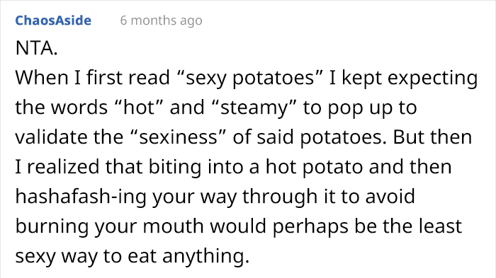 &lsquo;Karen&rsquo; Coworker Reports A Woman For Eating &ldquo;Sexy Potatoes&rdquo; At Work, Office Drama Ensues