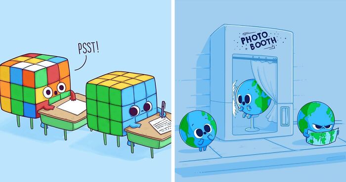 Artist Makes Witty And Quirky Inanimate Object Illustrations That Are Oddly Relatable (30 New Pics)