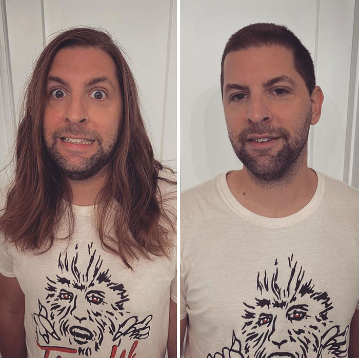 The Reason I Started Growing Out My Hair Was So That I Could Eventually Donate It To A Child Who Had Lost Their Own Hair