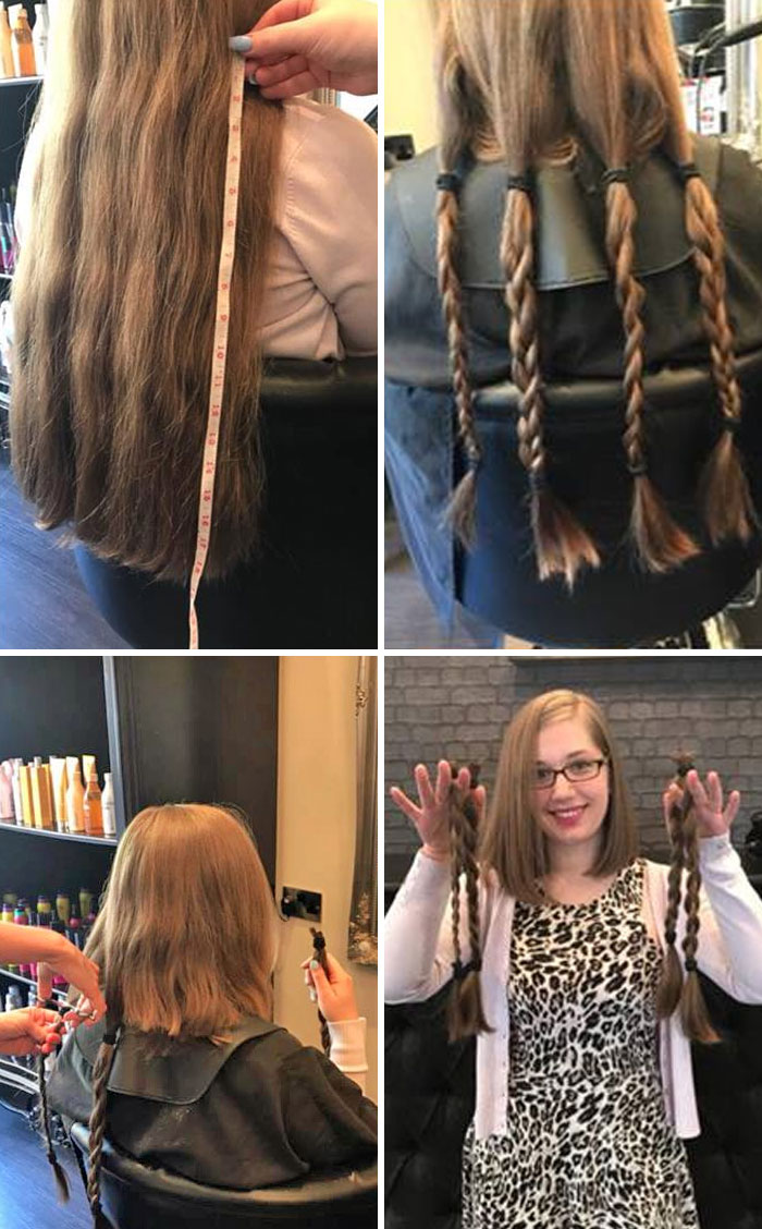 After Years Of Growing Out My Hair, I Finally Donated It