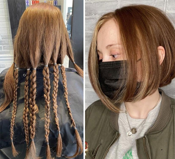 Donated A Bunch Of Hair To Children With Hairloss. I’m Loving How Vibrant My Hair Looks
