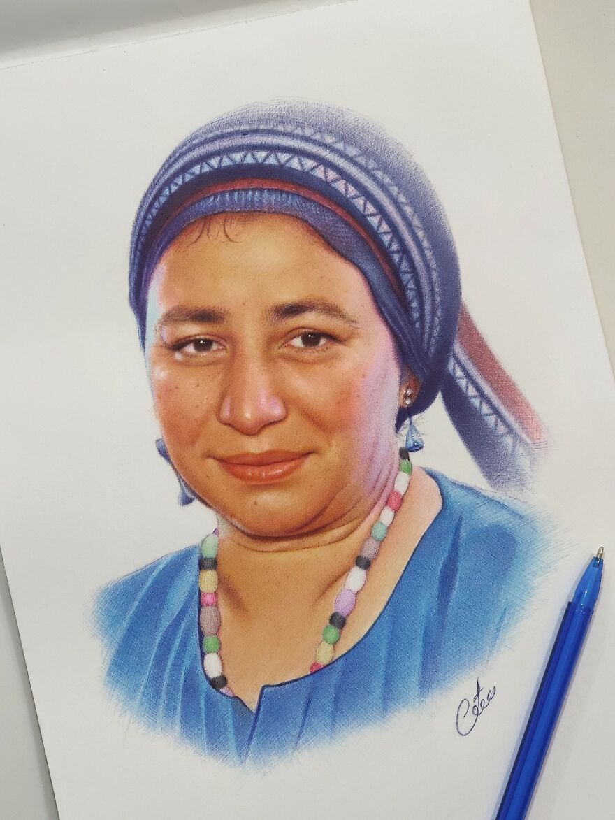 Realistic-Ballpoint-Pen-Drawings-Mostafa-Khodeir