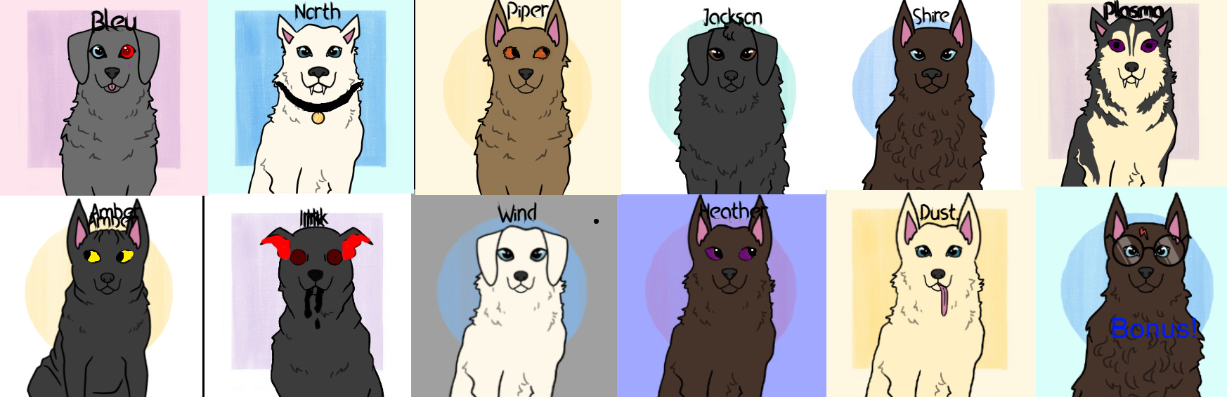 Hey Pandas, I Challenge You To Edit/Fix/Draw My Current Book Characters.