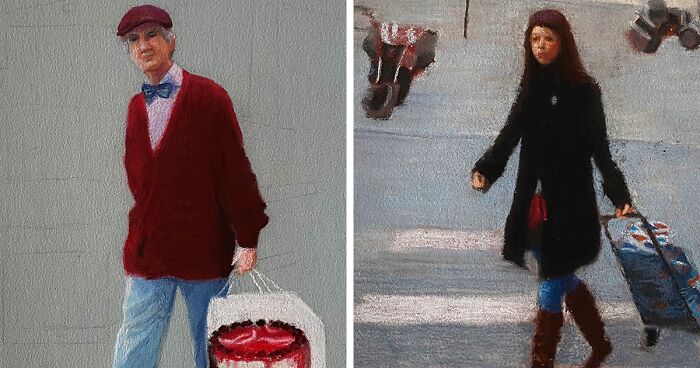 My 9 Colored Pencil And Pastel Portraits Of Parisians