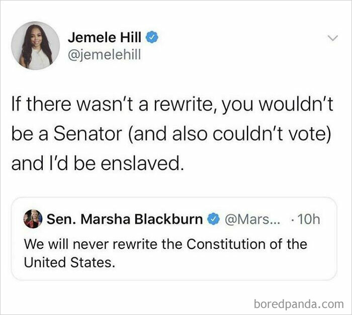 “We Will Never Rewrite The Constitution”