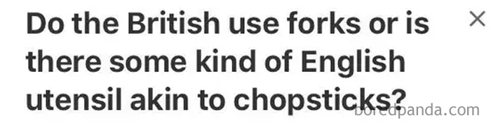 Forks Are Uniquely American