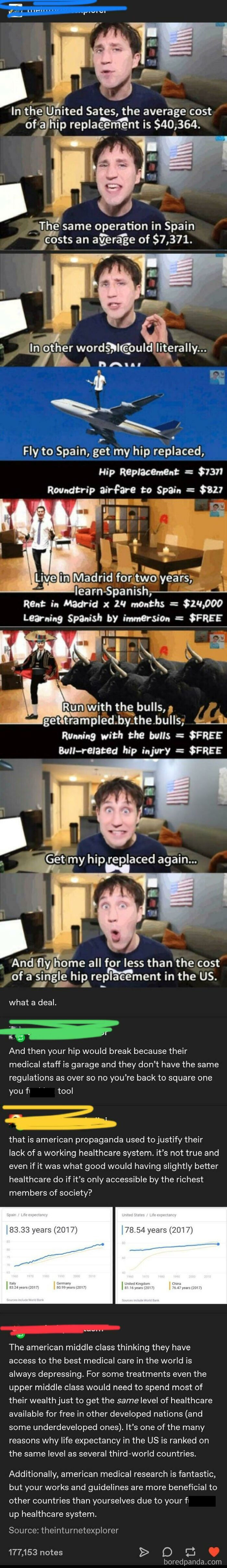 “...your Hip Would Break Because Their Medical Staff Is Garage...”