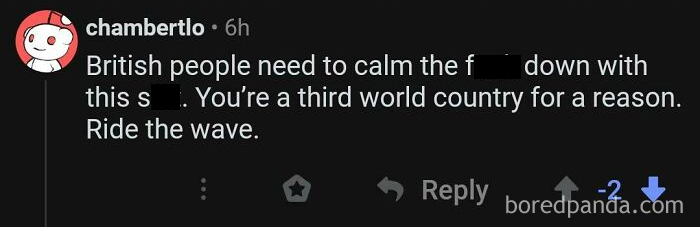 You're A Third World Country For A Reason