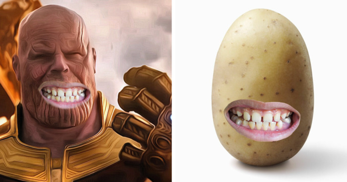 Hey Pandas, Photoshop Teeth On Stuff (Closed)