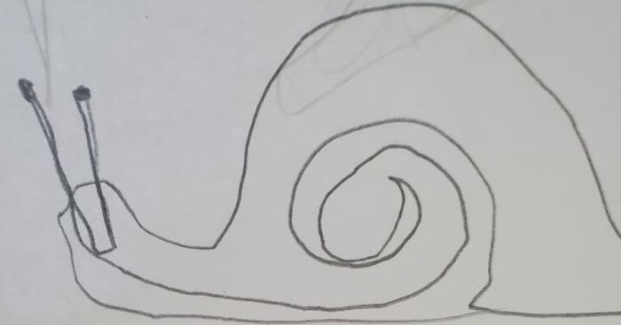 Hey Pandas, Draw A Snail In One Continuous Line (Closed)