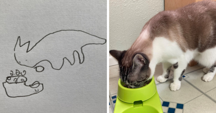 Hey Pandas, Draw An Animal With Your Eyes Closed (Closed)