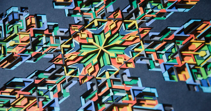 I Made Paper Artworks That Captured The Memories Of A Snowflake