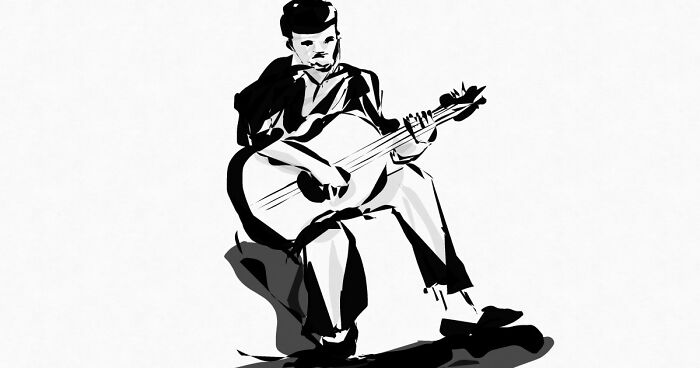 I Draw With A Filler Pen, And Here Are My Best 40 Works