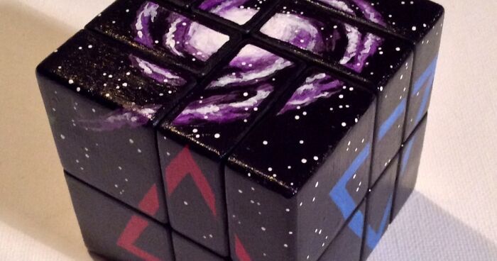 I Make Rubik’s Cube Art (25 Pics)