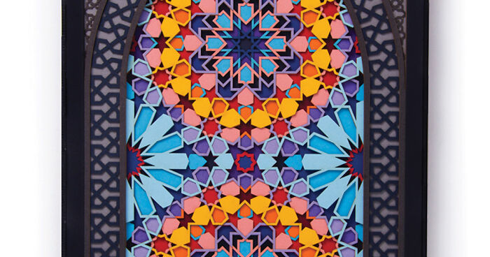 I Made My Childhood Obsession With A Kaleidoscope Into Paper Art (11 Pics)