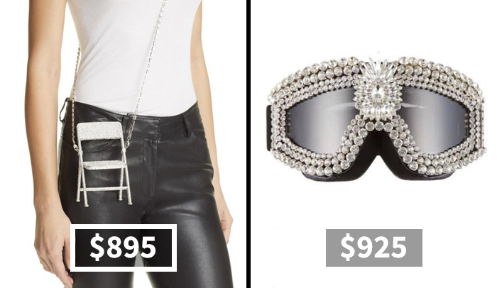 20 Productos ridículos de gama alta que la gente encontró mientras compraba y cada uno es más divertido que el anterior