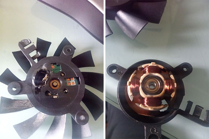 Gpu Woes Pt.2 - The Fan Of My Gtx 650ti Melted After A Gta V Session. R.i.p