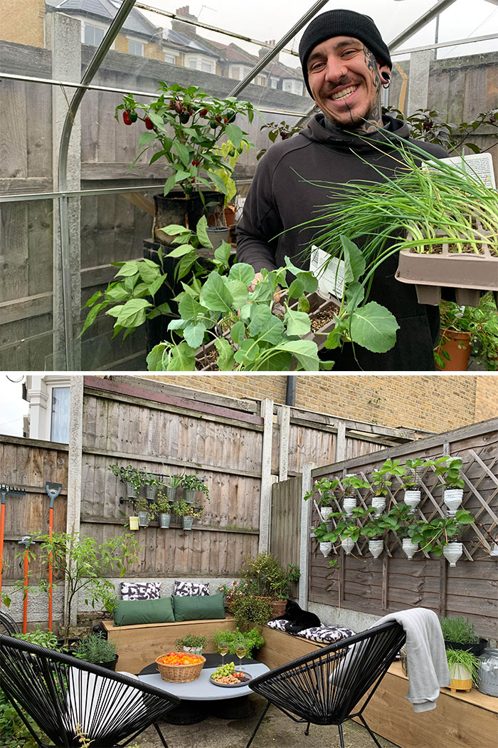 My Winter Garden Is Ready! I Planted Many Different Things For The Upcoming Season And Almost All The Seasonal Veggies Has Been Harvested In My Urban Garden In London, UK