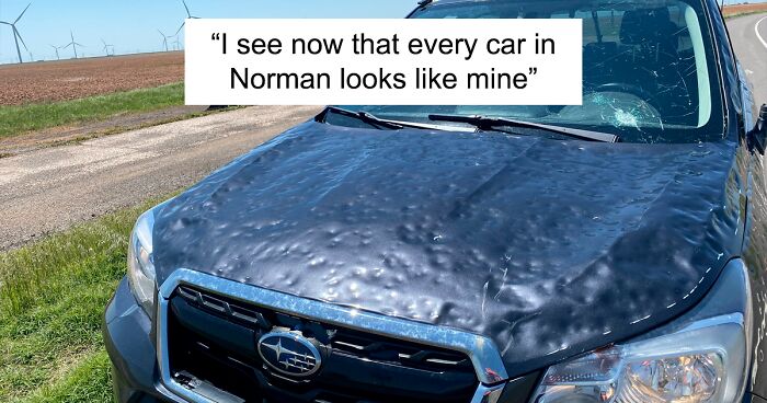 ‘Gorilla’ Hail Struck Texas And Oklahoma Last Night, And This Is How It Looked (30 Pics)