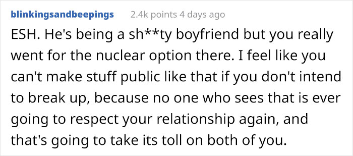 Woman Exposes Her Influencer Boyfriend's Lies, Wonders If She Did The Right Thing Woman Exposes Her Influencer Boyfriend's Lies, Wonders If She Did The Right Thing
