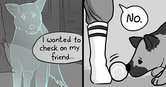 Artist Who Makes People Cry With Her Comics Released A Sequel To ‘Little Fish’ About The Spirit Of A Dog Visiting Its Owner Who Got A New Puppy