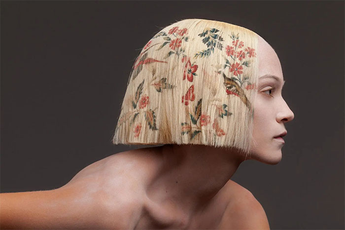 Instead Of Dyeing Hair, This Hairdresser Prints On It; Here Is His Beautiful “La Favorite” Collection