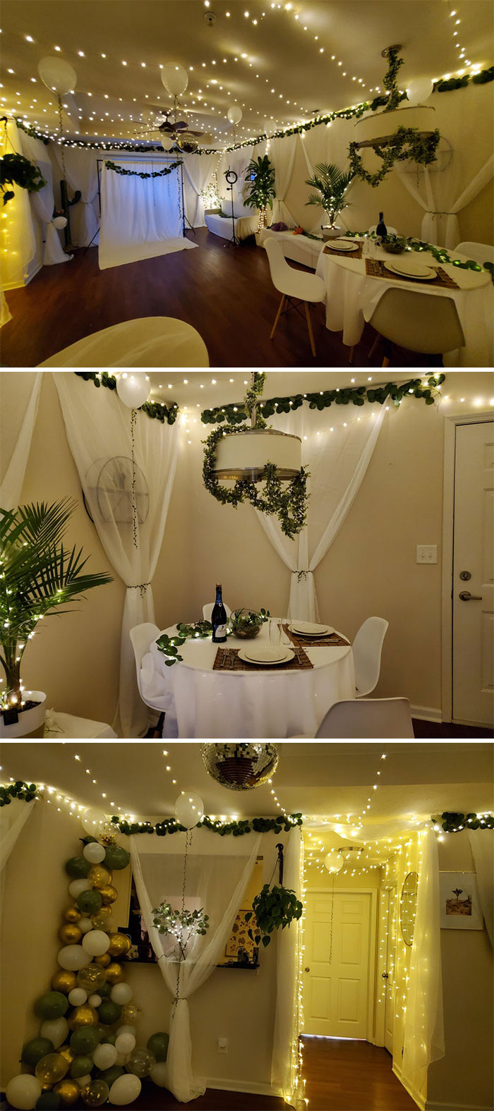 My Wife's Conservative Religious High-School Wouldn't Let Me Take Her To Prom Ten Years Ago Because We're Both Women, So I Threw Her One In Our Home For Our 5th Anniversary