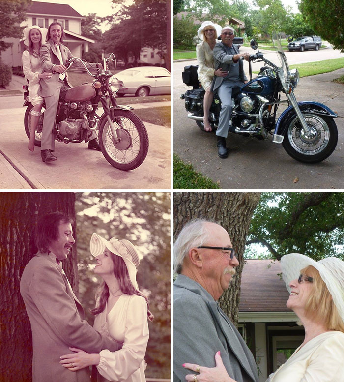 My Parents Celebrate Their 40th Anniversary Today. Some Things Never Change. Then And Now