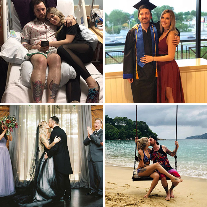 I Almost Died In March, Graduated In May, Then Later In May Got Married, And Then Went To Thailand. She’s Been There With Me Through It All. I Love My Wife