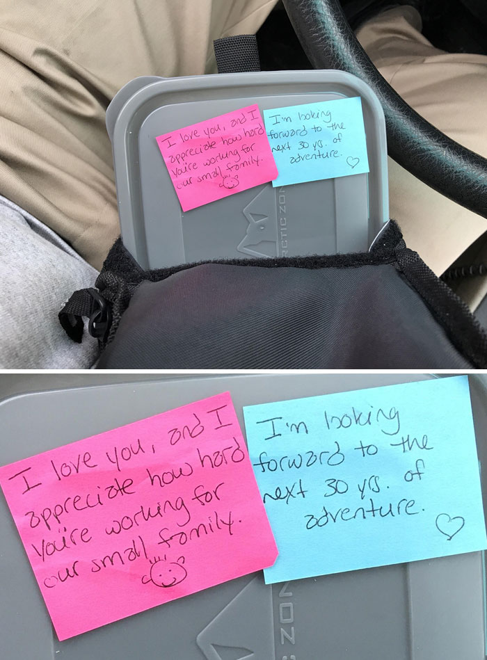 I Recently Took A Job That Requires Me To Get Up At 1AM And Drive An Hour From My House So My Wife Can Stay At Home With Our Infant Son. Today I Found This