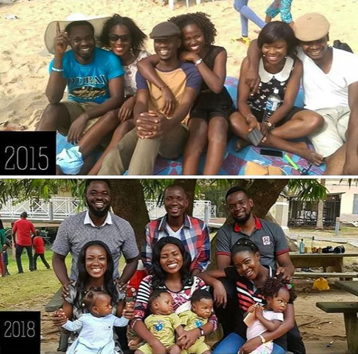 Three Couples, Three Years, Four Little Surprises