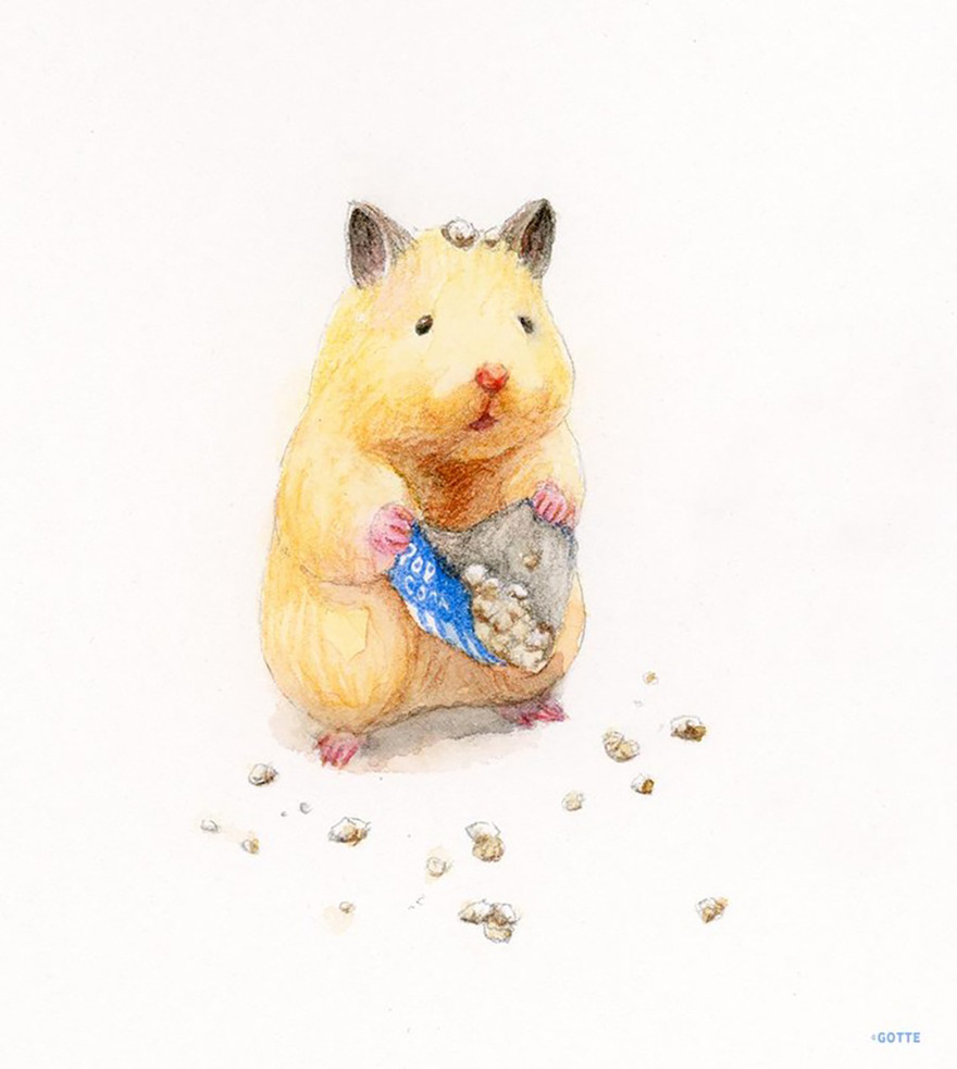 This Adorable Hamster Lives A Human Existence (New Pics)