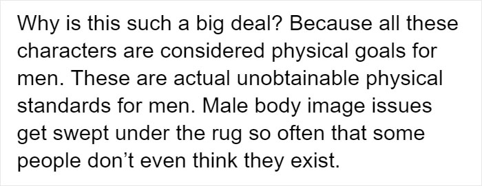 Person Explains How Toxic Hollywood's Male Beauty Standards Are, Others Join In With Examples Person Explains How Toxic Hollywood's Male Beauty Standards Are, Others Join In With Examples