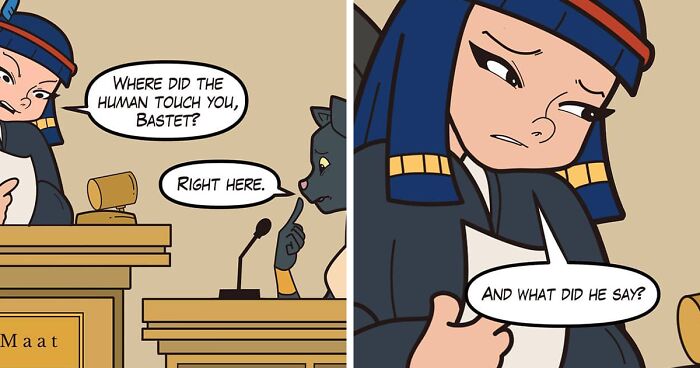 30 Humorous Comics About Ancient Egypt By Tut Comics