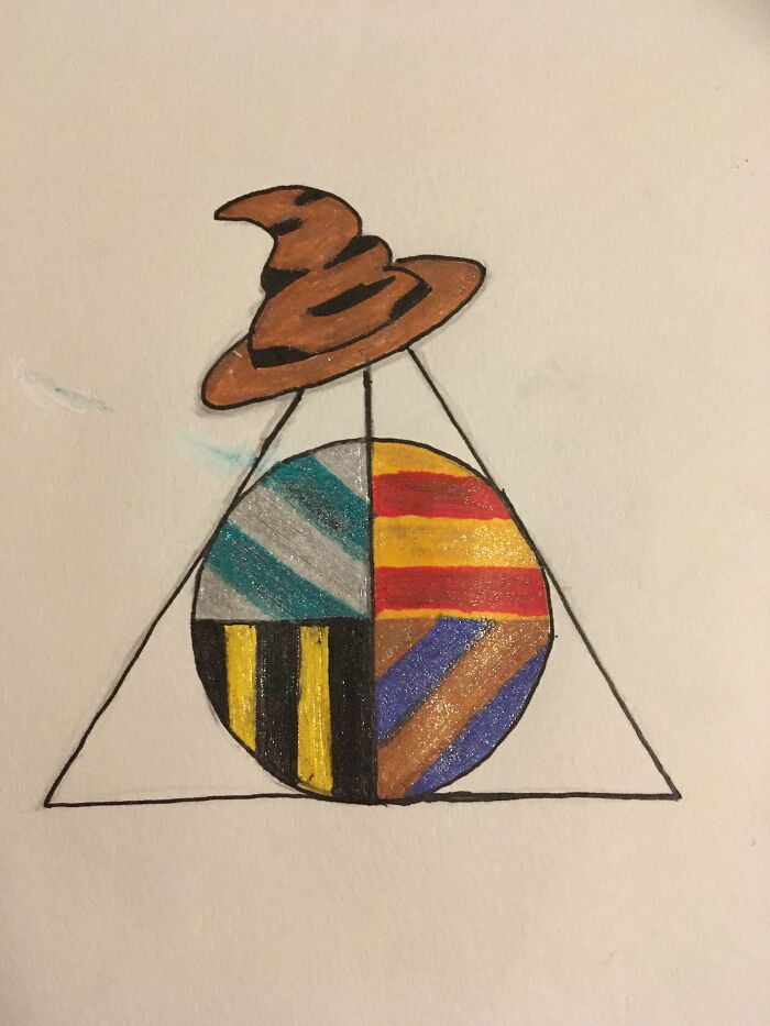 What’s Your House? I’m A Hufflepuff☺️💛🖤😉